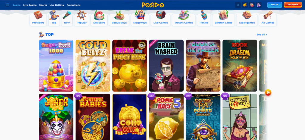 Posido Casino Australia Review Pokies