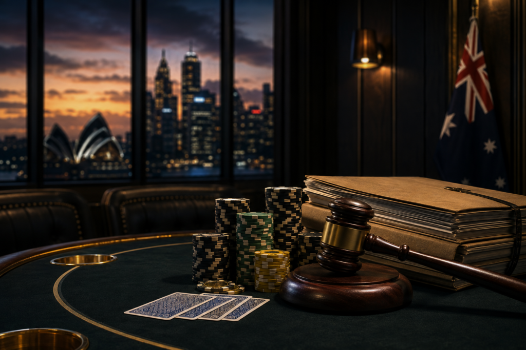 Australian Federal Court ruling imposing AU$24.2 million in fines on illegal online poker operators